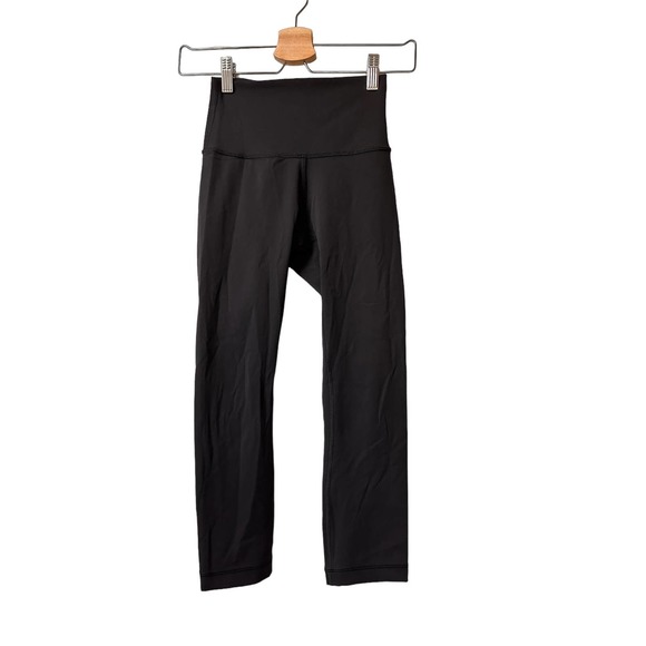 Wunder Train High-Rise Black leggings Crop 21" size 2 - Picture 3 of 10